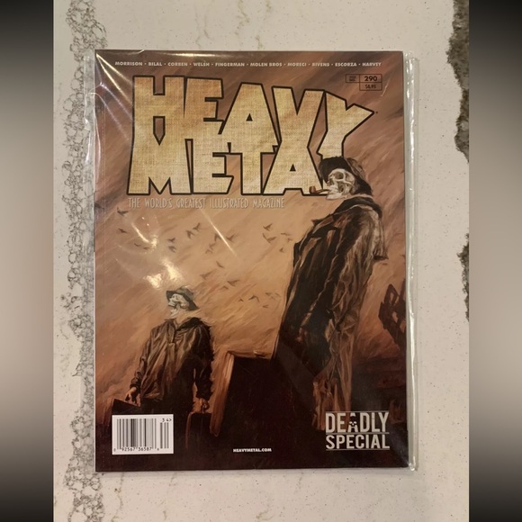 Vintage HEAVY METAL MAGAZINE  1983- 2018 LOT of 5 ILLUSTRATED FANTASY Collection - Picture 11 of 15